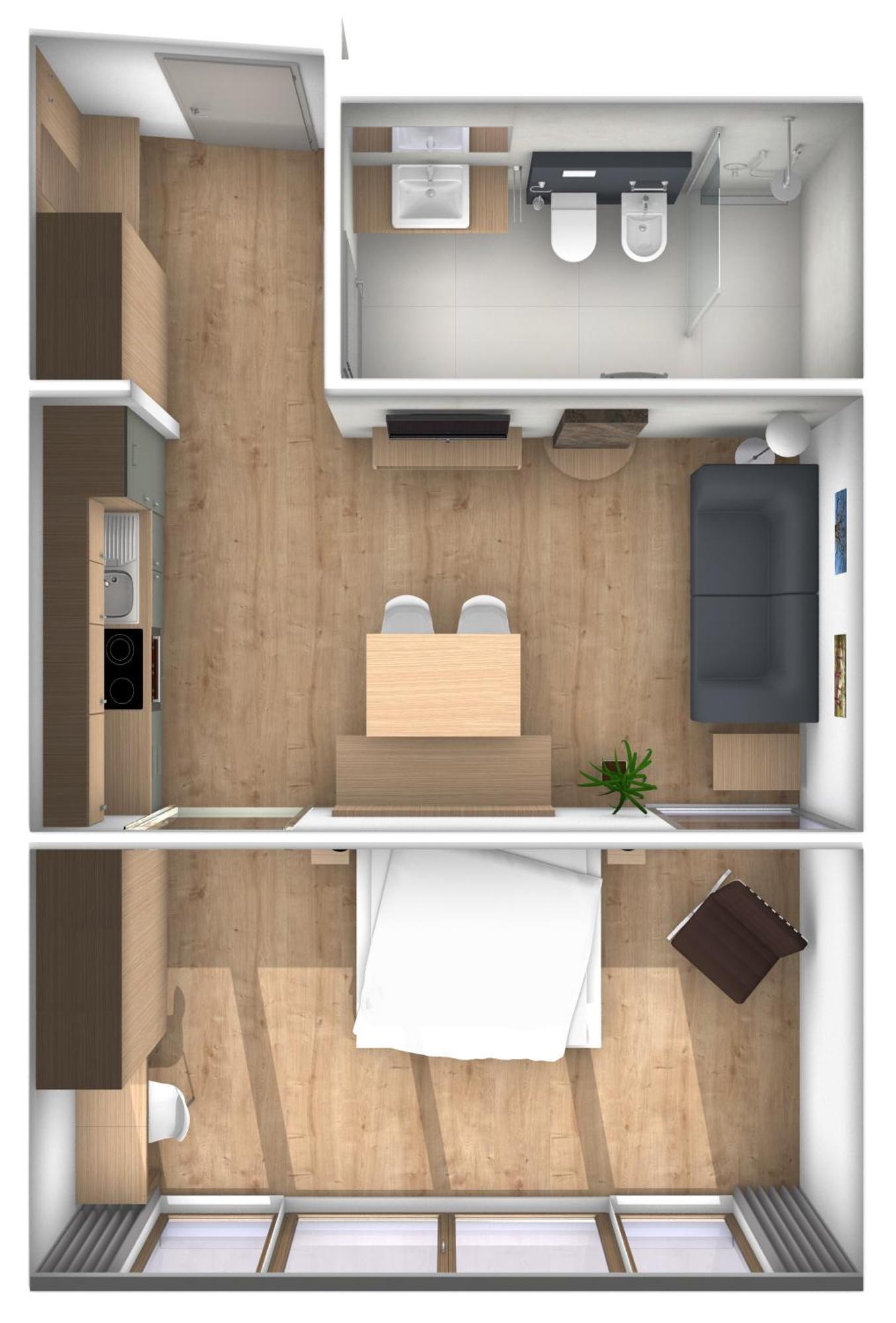 Dornsberg Panoramic Apartments 思科纳 外观 照片